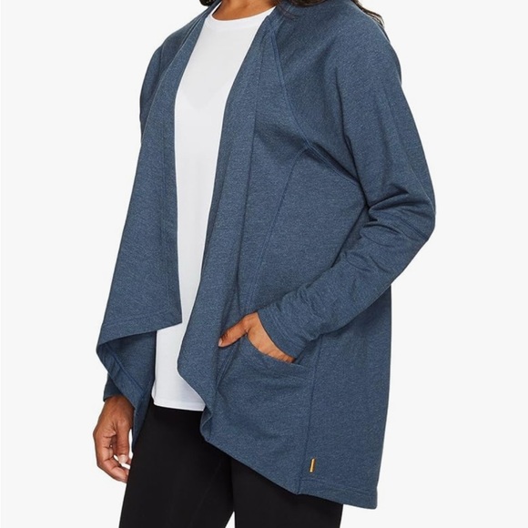 Lucy light hearted wrap top GREY - Picture 3 of 8